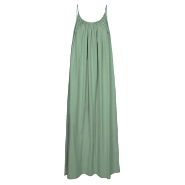 Ame Antwerp Faustine Slip Dress In Green