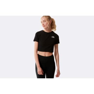 The North Face Wmns Crop S/s Te Tnf Black