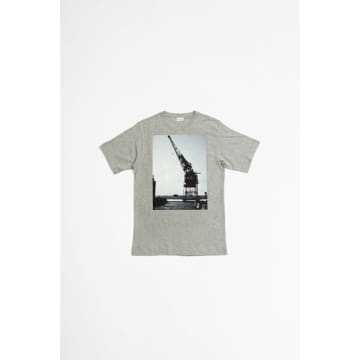 Dries Van Noten Hertz Crane T-shirt Grey Mel