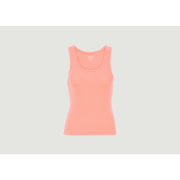 Colorful Standard Ribbed Tank Top In Organic Cotton In Pink