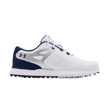 Under Armour Scarpe Charged Breathe Spikeless Donna White/accademy