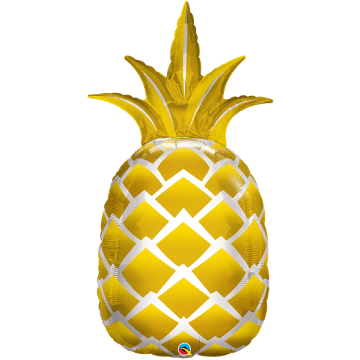 Foil Golden Pineapple