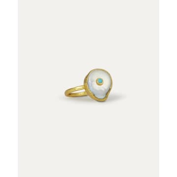 Ottoman Hands Amalfi Pearl Cocktail Ring