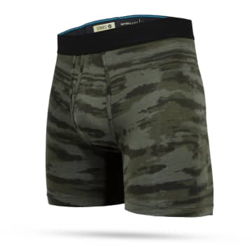 Shop Stance Ramp Camo Boxer Brief In Green