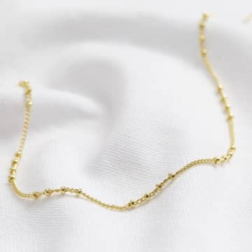Lisa Angel Satellite Chain Necklace In Metallic