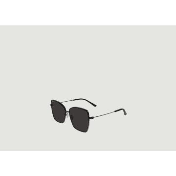 Shop Balenciaga Metal Sunglasses