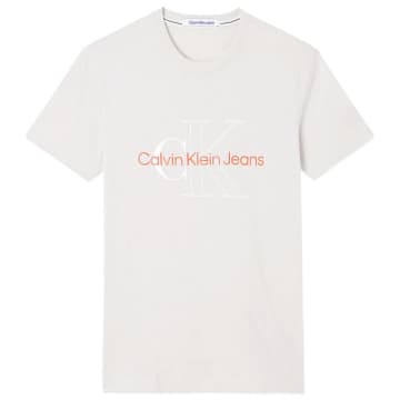 Calvin Klein Two Tone Monogram T-shirt