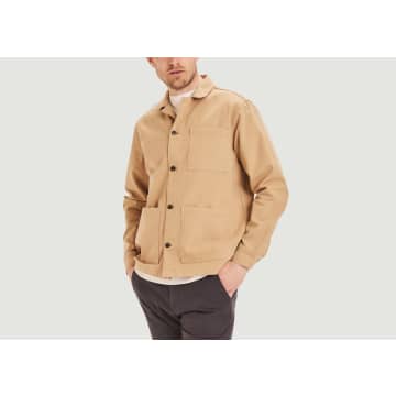 Knowledge Cotton Apparel Pine Jacket In Gots Certified Cotton