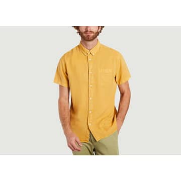 Knowledge Cotton Apparel Larch Shirt In Tencel