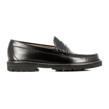 Shop Gh Bass Weejuns 90s Larson Penny Loafer In Black