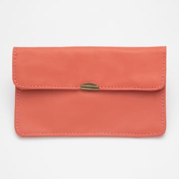 Dlirio Orange Leather Wallet