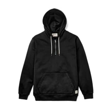 Admiral Sporting Goods Co. Stoughton 1/4 Zip Hooded Top In Black