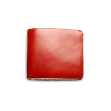 Il Bussetto Bi-fold Wallet Press Button In Pink