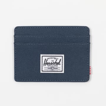 Herschel Supply Co. Navy Charlie Card Holder Wallet In Blue