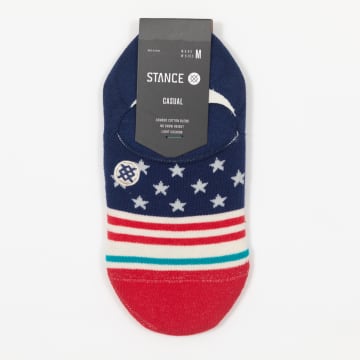 Stance Red The Fourth Usa Flag No Show Socks