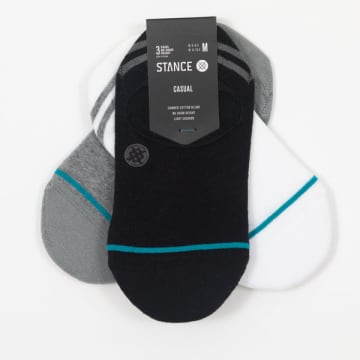 Stance Multi 3 Pack Staple No Show Invisible Socks
