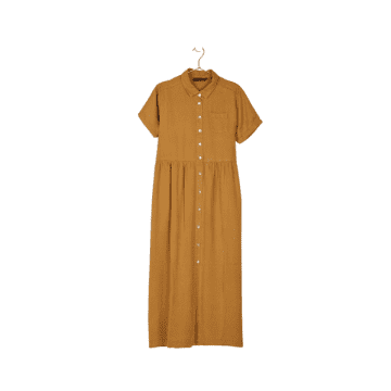 Indi And Cold Mustard Lyocell Long Dress