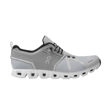 On Running Cloud Shoes 5 Waterproof Man Glacier / White