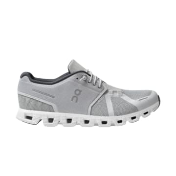On Running Cloud Shoes 5 Man Glacier / White