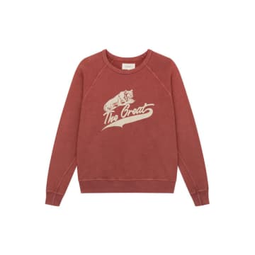 The Great The Sun-faded College Sweatshirt Cougar Graphic