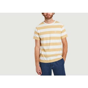 Thinking Mu Striped Organic Cotton T-shirt