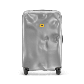 Crashbaggage "trolley Crash Baggage Icon Large 4 Ruote Cb 163 Silver" In Metallic