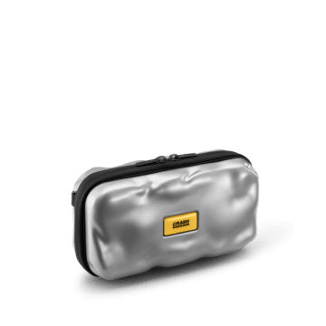 Crashbaggage "pochette Crash Baggage Mini Icon Cb 370 Silver" In Metallic