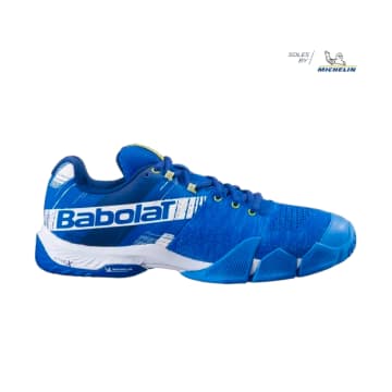 Babolat Padel Movea Men's Princes Blue / White Shoes