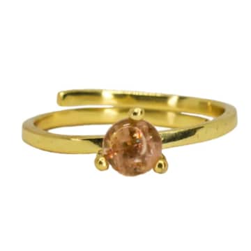 Ibu Jewels Sun Stone Mother's Ring