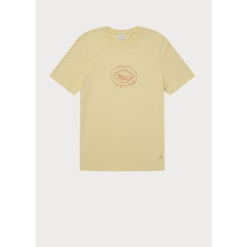 Shop Paul Smith Yellow Shell Print T Shirt