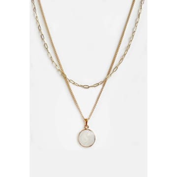 Formation Multi Chain Pearl Necklace