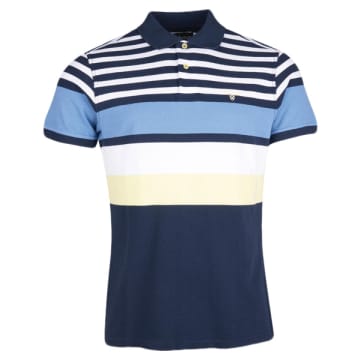 Barbour Tadlow Polo Navy In Blue