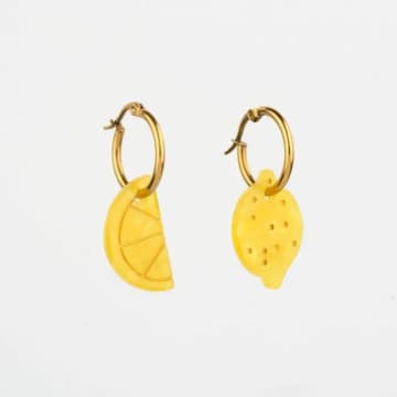 Coucou Suzette Lemons Earrings In Gold
