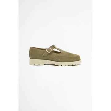 Kleman Ferry V Olive Shoes In Green