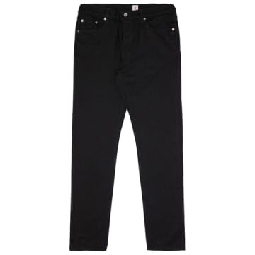 Edwin Slim Tapered Jeans Black Rinsed Made In Japan