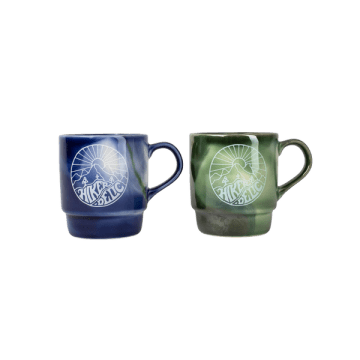 Hikerdelic Twin Pack Ceramic Mug
