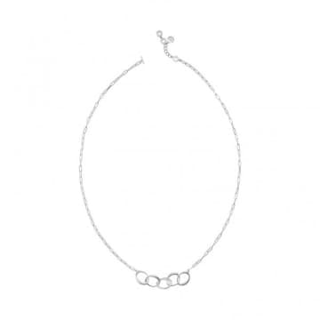Sence Kbs Necklace In Plated Silver In Metallic