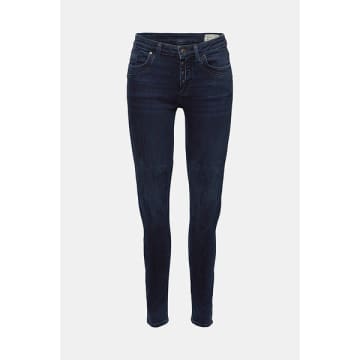 Esprit Button-fly Jeans With A Cashmere Texture
