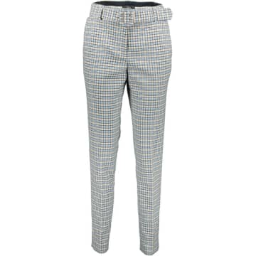 Esprit Blue And White Check Trousers