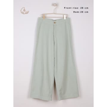 Indi And Cold Linen Cotton Crop Trousers