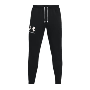 Under Armour Pants Rival Terry Man Black / Onyx White