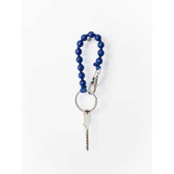 Ina Seifart Perlen Keyholder Short Dark Blue – Blue