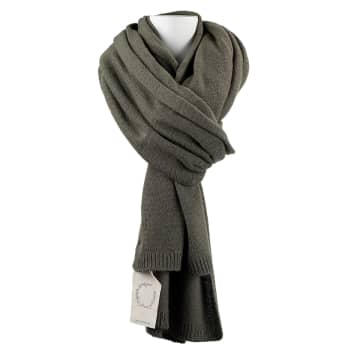 Les Bo-hemiennes Ava Scarf Army In Green