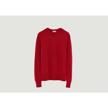 Tricot Ribbed Sweater In Organic Wool