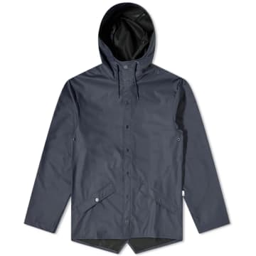 Rains Classic Jacket Navy In Blue