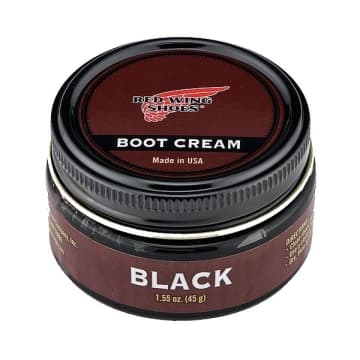Red Wing Shoes Black Boot Cream In Red