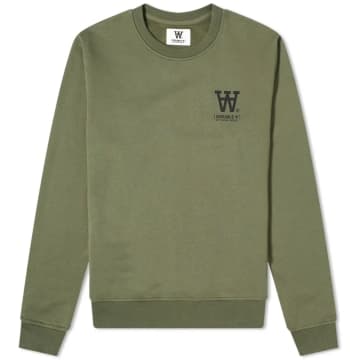 Wood Wood Tye Sweatshirt Army Green