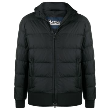 Herno Scuba Quilted Jacket Black