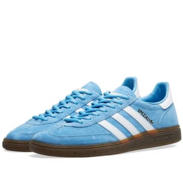 Shop Adidas Originals Handball Spezial Light Blue, White & Gum