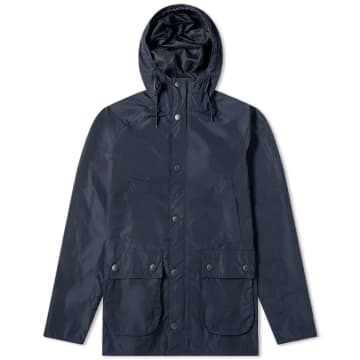 Barbour Hooded Bedale Japan Collection Navy In Blue